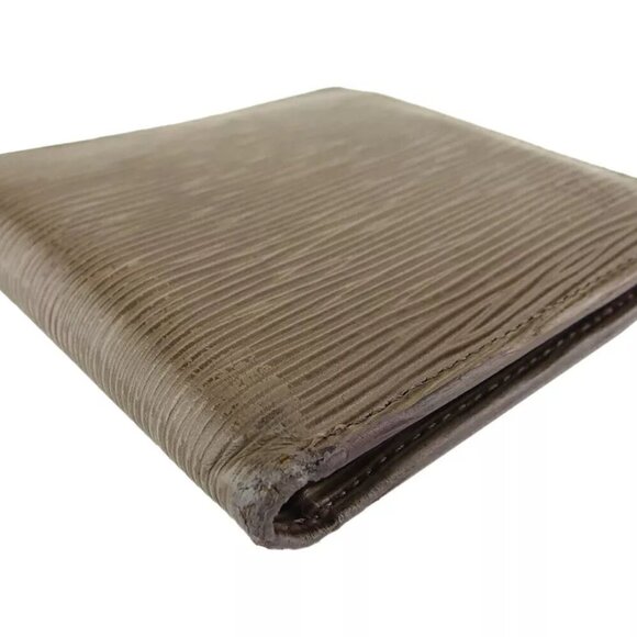 LOUIS VUITTON Bi -fold Wallet Epigay Gray Epiler Authentic USED T20403 - Picture 9 of 10